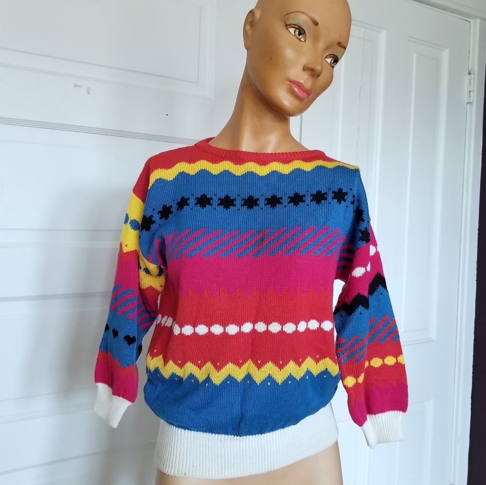 Wacky vintage sweater